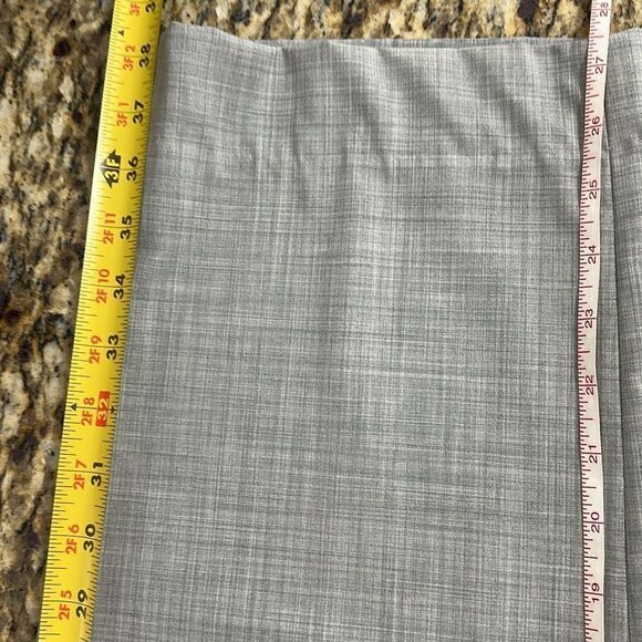 John Craig Zanella Wool Gray Straight Leg Classic Pants Size 36 - Picture 8 of 9